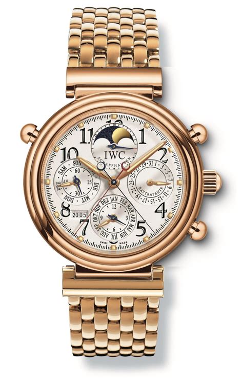 IWC Da Vinci Perpetual Rattrapante 18kt Rose Gold, Ref